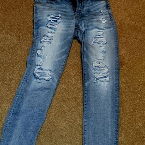 American eagle 28x28 straight jeans